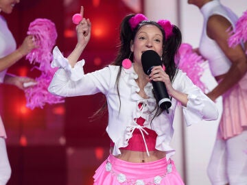 &iexcl;Locura en plat&oacute;! Leonor Lavado se lo pasa en grande como Mar&iacute;a Figueroa en Tu cara me suena