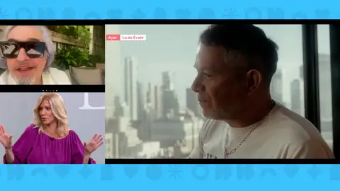 Alejandro Sanz en Espejo Público. Alejandro Sanz en Espejo Público.