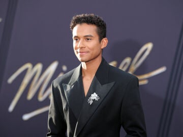 Jaafar Jackson, sobrino de Michael en la premiere de la pel&iacute;cula en Los Angeles
