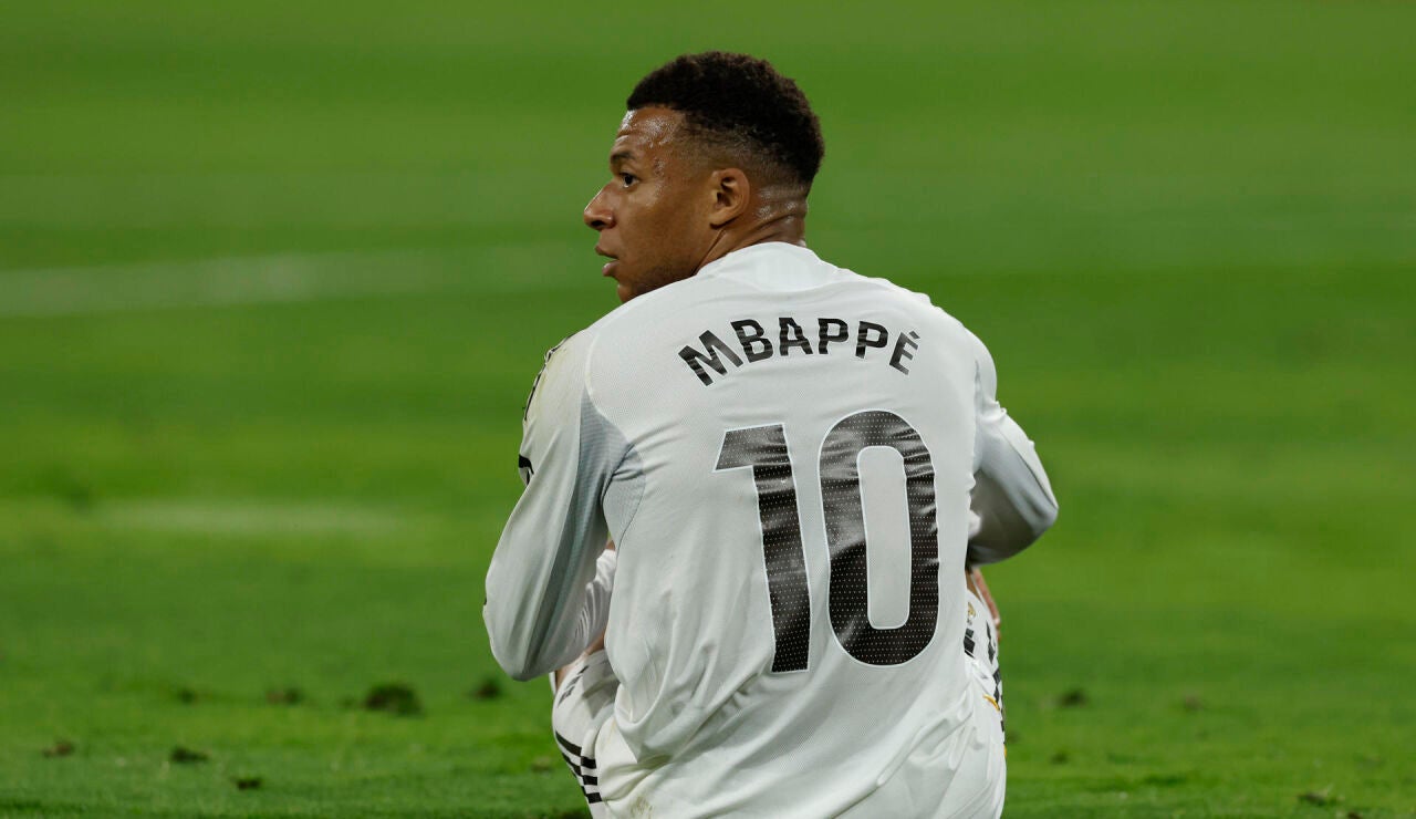 Mbapp&eacute;, en el &uacute;ltimo partido ante el Real Betis