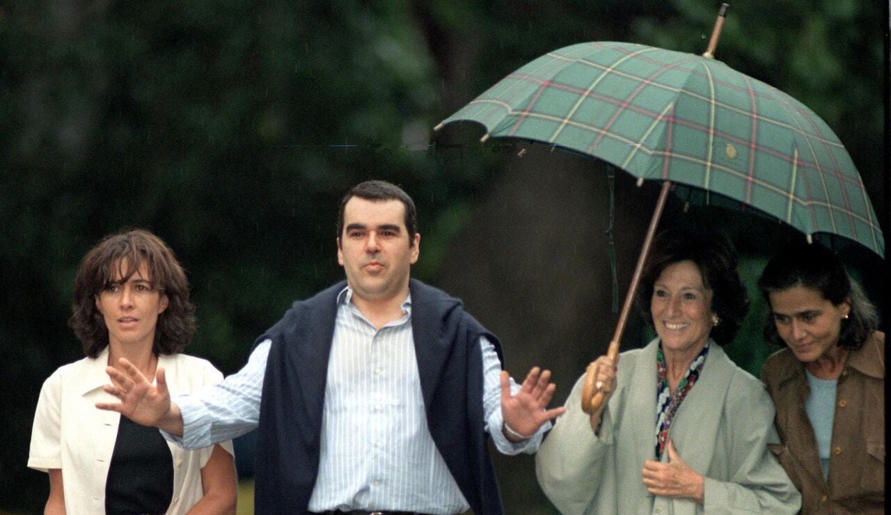 El abogado vizca&iacute;no Cosme Delclaux, secuestrado por ETA en una imagen del 1 de julio de 1977