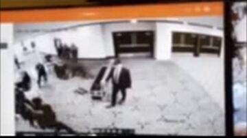 C&aacute;mara de seguridad del hotel de Washington 