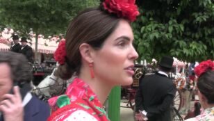 Sof&iacute;a Palazuelo ante las c&aacute;maras