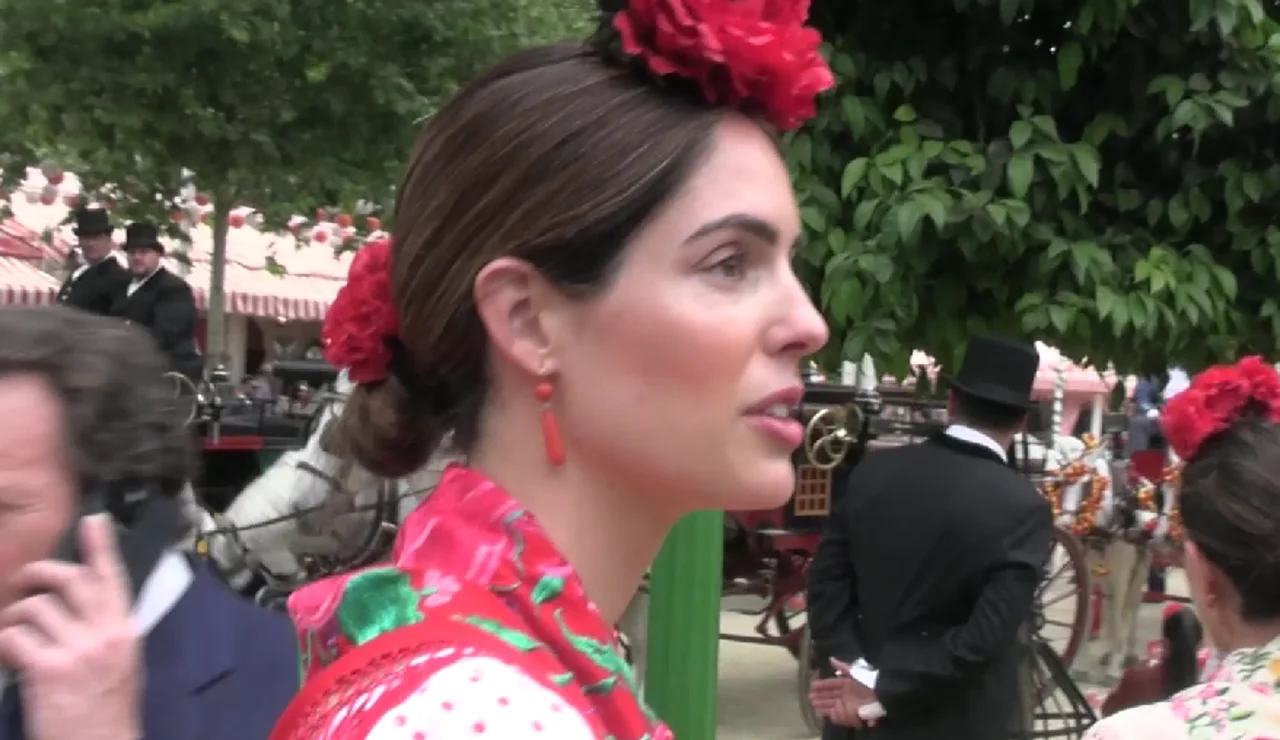 Sofía Palazuelo ante las cámaras