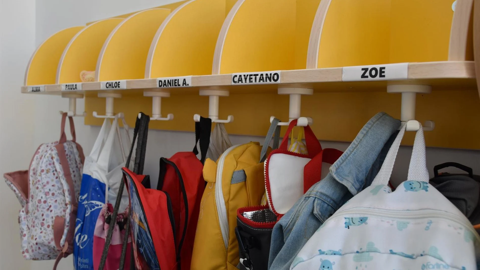 Imagen de archivo de una escuela infantil Imagen de archivo de una escuela infantil