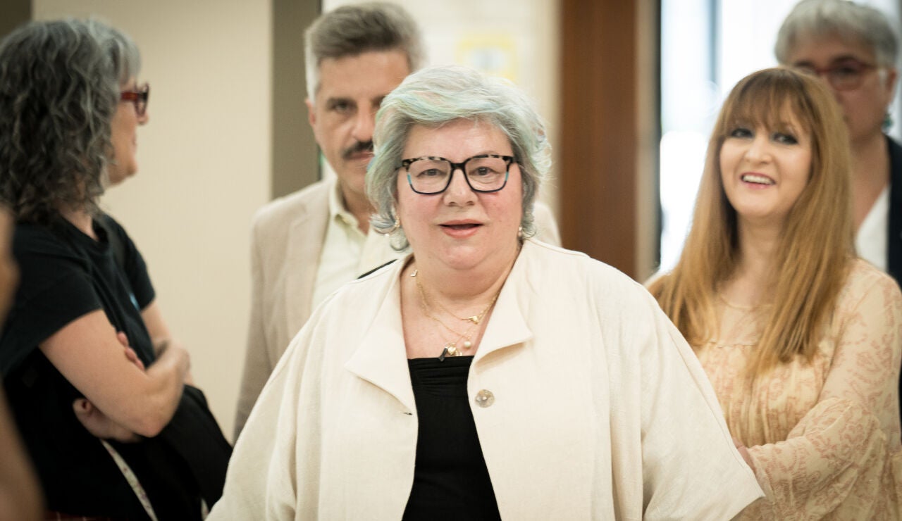 Dolores V&aacute;zquez recibe la Medalla a la Promoci&oacute;n de los Valores de Igualdad