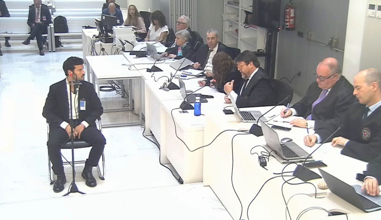 Willy B&aacute;rcenas en el juicio