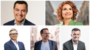 Candidatos de las elecciones de Andaluc&iacute;a 22026