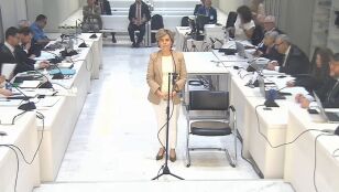 Soraya S&aacute;ez de Santamar&iacute;a en el juicio del caso Kitchen 