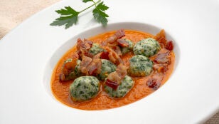 Malfatti de espinacas y ricota: Karlos Argui&ntilde;ano flipa con este plato "bonito y rico"