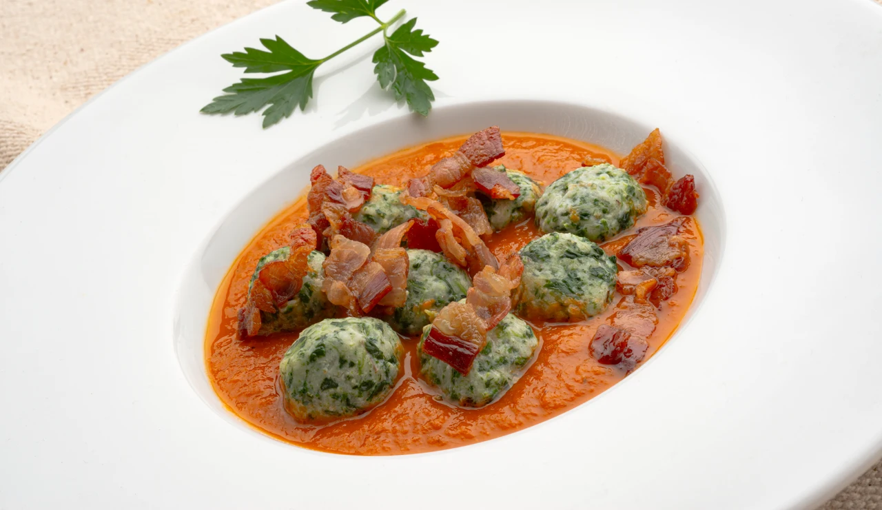 Malfatti de espinacas y ricota: Karlos Arguiñano flipa con este plato "bonito y rico"