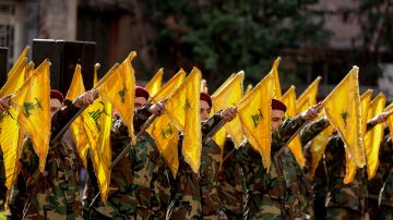  Militantes proiran&iacute;es de Hezbol&aacute;.