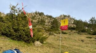 Trazado marcado por la prueba en Regumiel de la Sierra