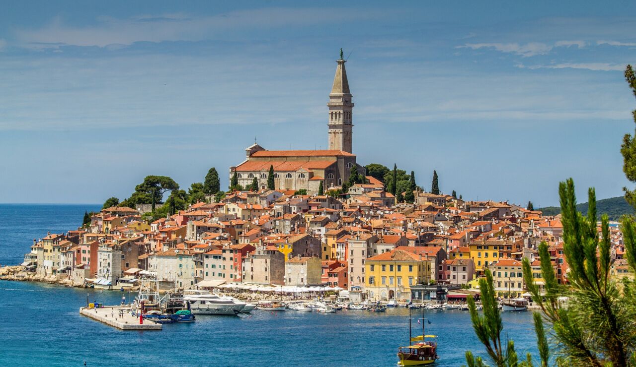 Rovinj, en Istria (Croacia)