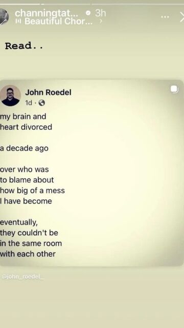 Stories de Channing Tatum