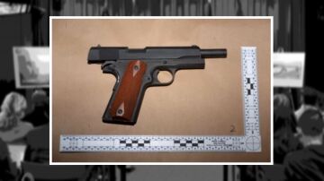 Las armas que portaba el acusado