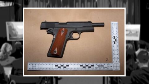 Las armas que portaba el acusado