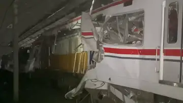 Choque trenes Yakarta Choque trenes Yakarta