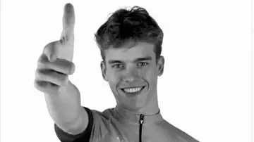 El corredor belga Milan Bral El corredor belga Milan Bral