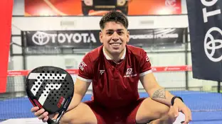 El jugador de pádel 'Tato' Torres El jugador de pádel 'Tato' Torres