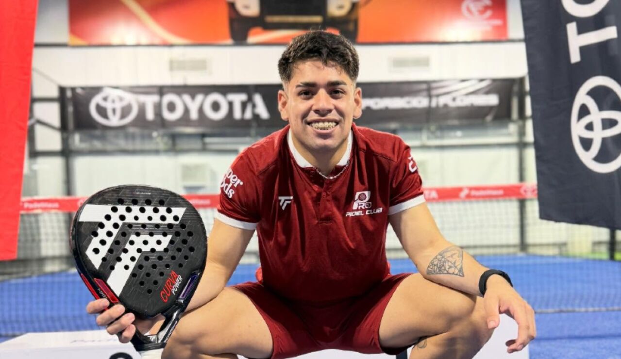 El jugador de p&aacute;del 'Tato' Torres