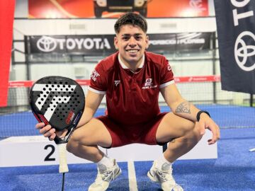 El jugador de p&aacute;del 'Tato' Torres