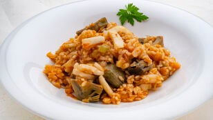 &iexcl;Plato infalible! Arroz con sepia y verduras de Karlos Argui&ntilde;ano