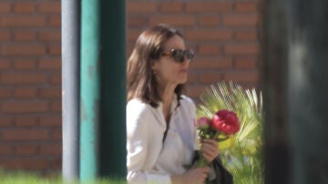 Aitana S&aacute;nchez-Gij&oacute;n, tras el fallecimiento de su madre