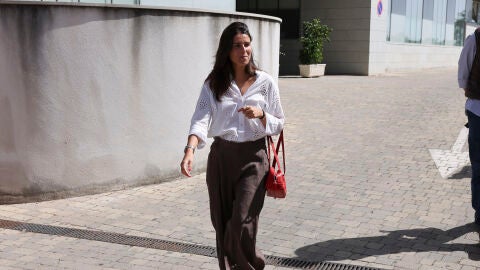 Tana Rivera visitando a Roca Rey