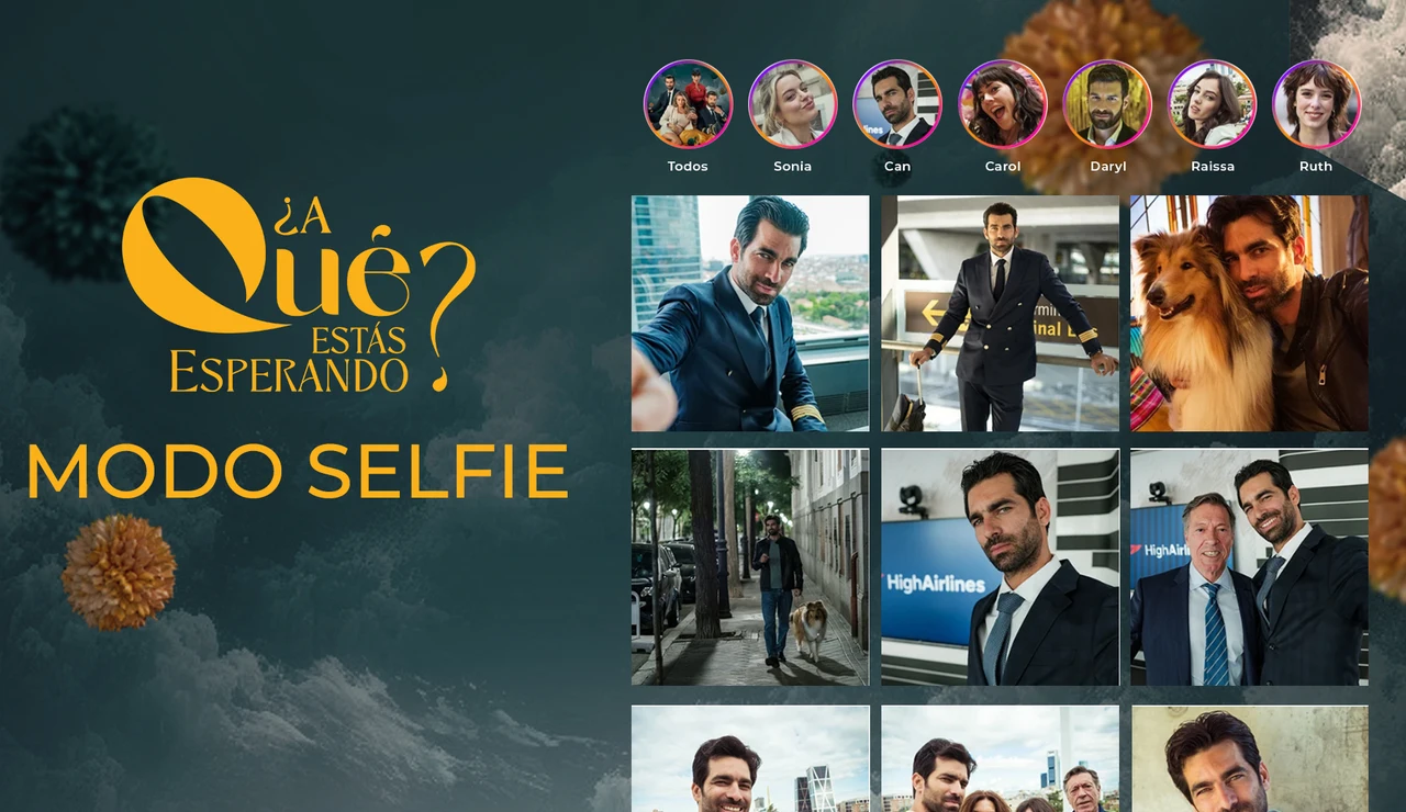 El modo selfie en ¿A qué estás esperando?