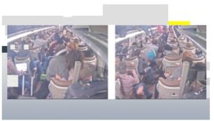 Primeras im&aacute;genes del momento del accidente en Adamuz