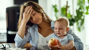 Madre agotada