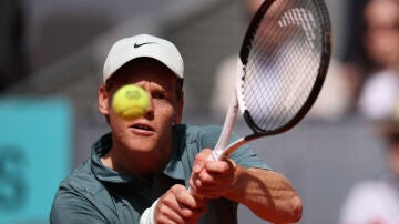 Jannik Sinner en el Mutua Madrid Open