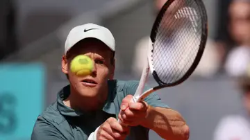 Jannik Sinner en el Mutua Madrid Open Jannik Sinner en el Mutua Madrid Open