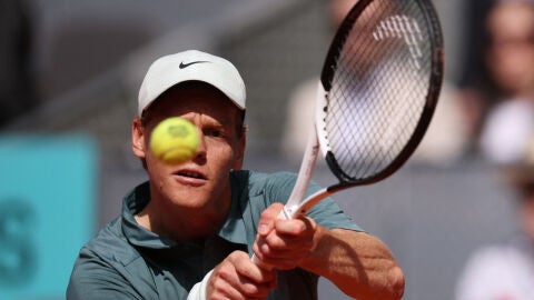 Jannik Sinner en el Mutua Madrid Open