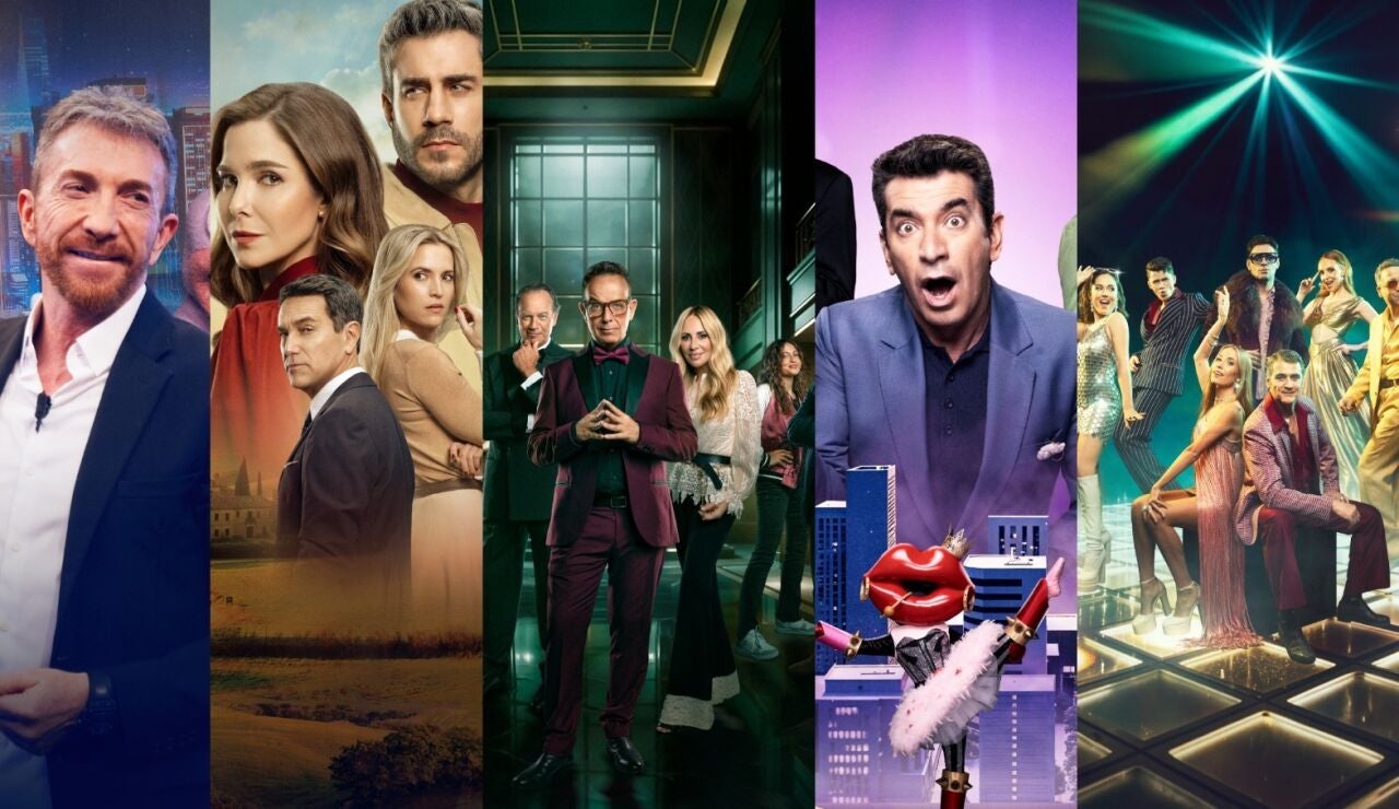Antena 3 crece, lidera abril y ampl&iacute;a la ventaja con sus competidores