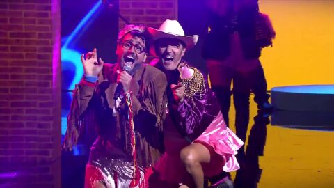 &iquest;Recuerdas qui&eacute;n imit&oacute; a An&iacute;bal G&oacute;mez? &iexcl;As&iacute; fue la actuaci&oacute;n de 'Mocatriz' en Tu cara me suena!