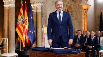 Azc&oacute;n toma posesi&oacute;n como presidente de Arag&oacute;n 