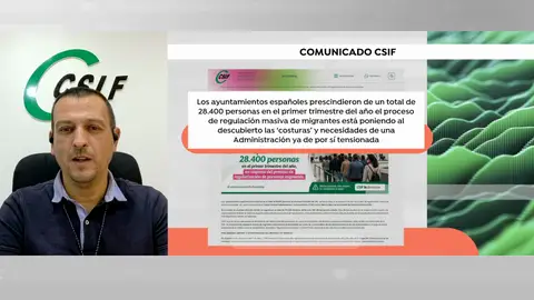 Portavoz del CSIF, Javier Cruz. Portavoz del CSIF, Javier Cruz.