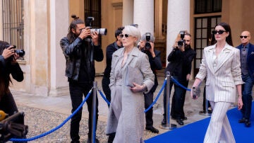 Meryl Streep y Anne Hathaway como Miranda Priestly y Andrea Sachs en El diablo viste de Prada 2