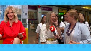 Susanna Griso es invitada a una despedida de soltera.