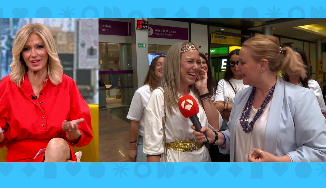 Susanna Griso es invitada a una despedida de soltera.