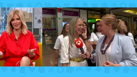 Susanna Griso es invitada a una despedida de soltera. Susanna Griso es invitada a una despedida de soltera.