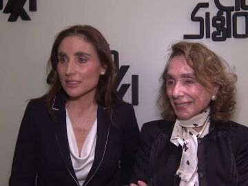 Paloma Segrelles y su madre, Paloma de Arezana