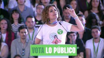 Mar&iacute;a Jes&uacute;s Montero arranca la campa&ntilde;a andaluza en M&aacute;laga: "En estas elecciones nos jugamos la sanidad p&uacute;blica"
