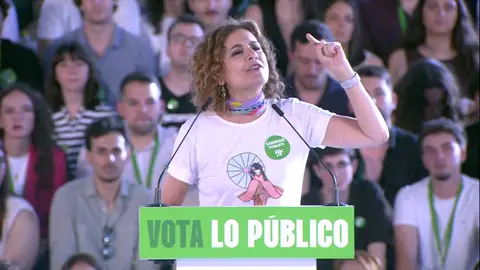 María Jesús Montero arranca la campaña andaluza en Málaga: "En estas elecciones nos jugamos la sanidad pública" María Jesús Montero arranca la campaña andaluza en Málaga: "En estas elecciones nos jugamos la sanidad pública"