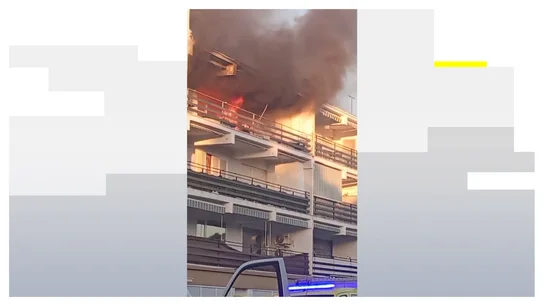 Incendio en una vivienda de Rota Incendio en una vivienda de Rota