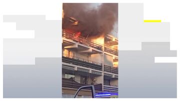 Incendio en una vivienda de Rota