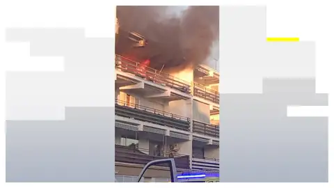 Incendio en una vivienda de Rota Incendio en una vivienda de Rota