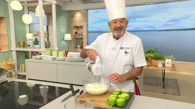 El truco infalible de Arguiñano para saber cuándo está la nata montada El truco infalible de Arguiñano para saber cuándo está la nata montada